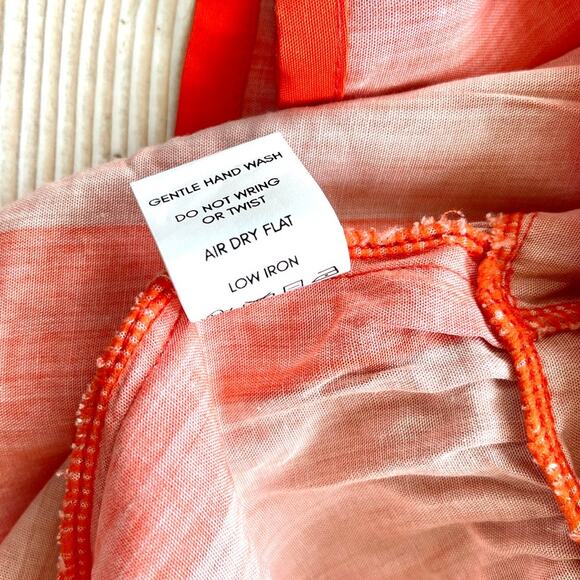 Lovers +‎ Friends Cupid Striped Mini Dress | Orange Size XS - Picture 4 of 10